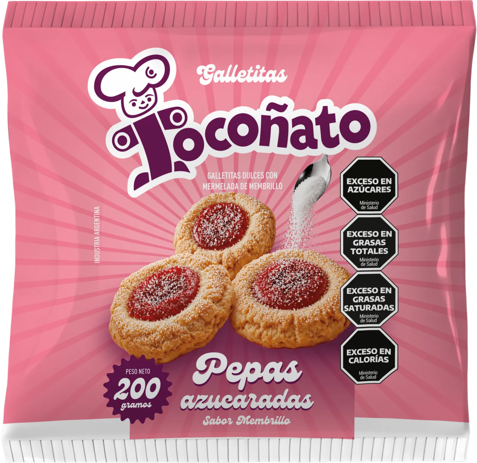 Pepas Azucaradas Tocoñato